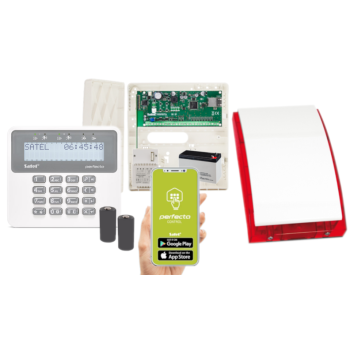 ZESTAW SATEL PERFECTA-IP 32-WRL + PRF-LCD-WRL + 7Ah + AWT150 + SYRENA SP-4001R
